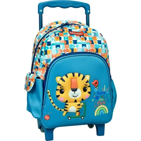 Fisher-Price Animals Tiger rolling kindergarten backpack, bag 30 cm  GIM34934073