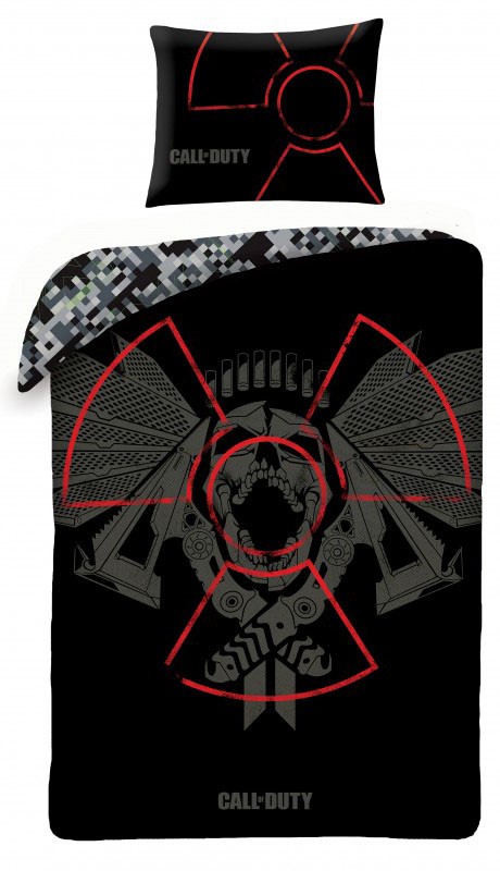 Call Of Duty bedding cover 140×200cm, 70×90 cm