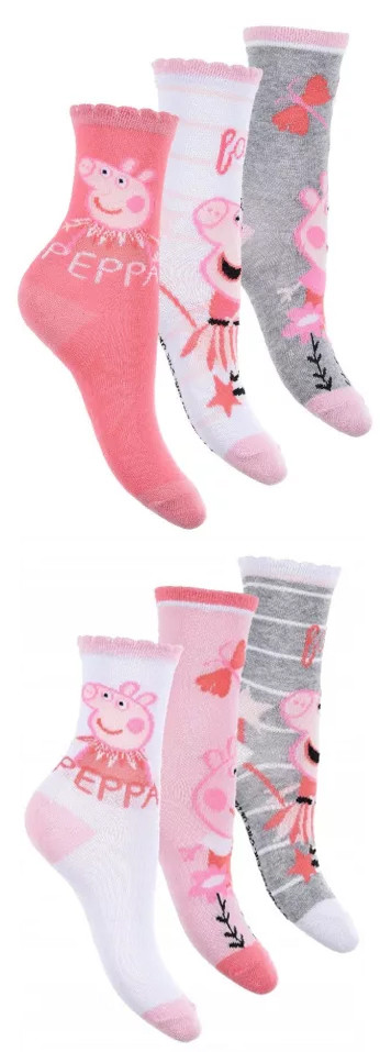 Peppa Pig children's socks 23-34