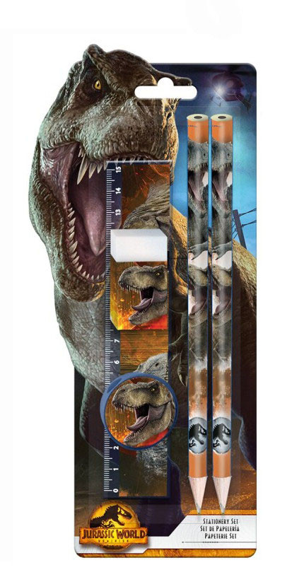 Jurassic World Dominion stationery set (5 pcs)