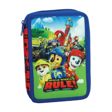 Paw Patrol Rescue Rule 2-layer filled pencil case