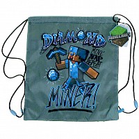 Minecraft sport bag gym sack 37 cm