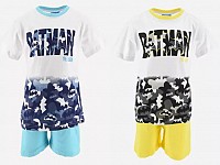 Batman childrens short pajamas 3-8 years