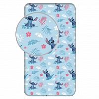 Disney Lilo and Stitch Blue Fitted sheet 90x200 cm