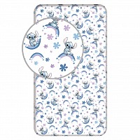 Disney Lilo and Stitch Rainbow Fitted sheet 90x200 cm