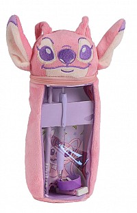 Disney Lilo and Stitch Angel plush filled pencil case