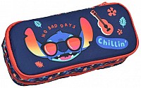 Disney Lilo and Stitch Chillin 2-compartment pencil case 23.5 cm