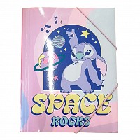 Disney Lilo and Stitch Space Rocks A/4 elastic folder