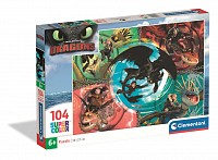 How To Train Your Dragon Friends Clementoni 104-piece puzzle  CMC25035