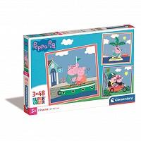 Peppa Pig Relaxing 3x48 Piece Puzzle Clementoni  CMC25293