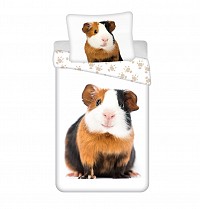 Animals Guinea Pig Bedding Set 140×200cm, 70×90 cm