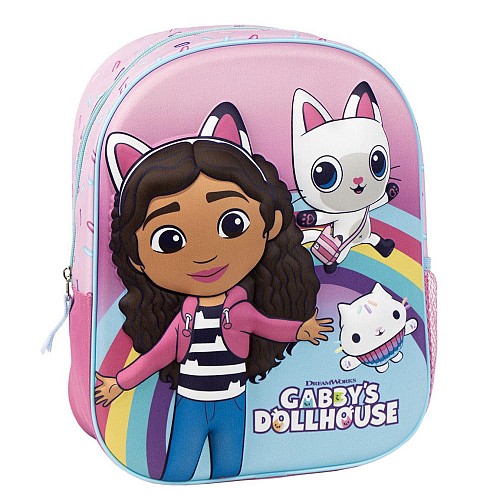 Gabby's Dollhouse Rainbow 3D backpack, bag 31 cm CEP2100005352