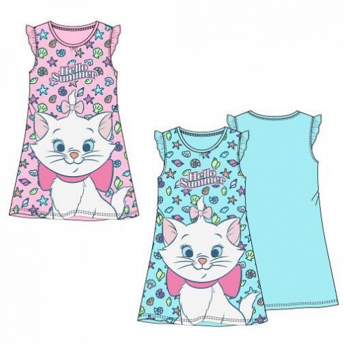 Disney Marie Summer cat children's nightgown 3-6 years