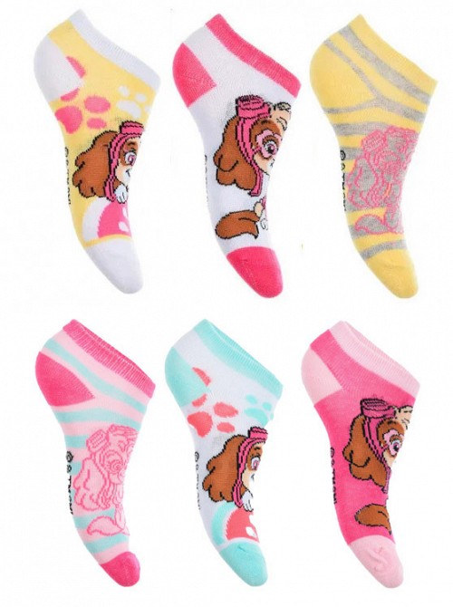 Paw Patrol children's low cut socks 23-34