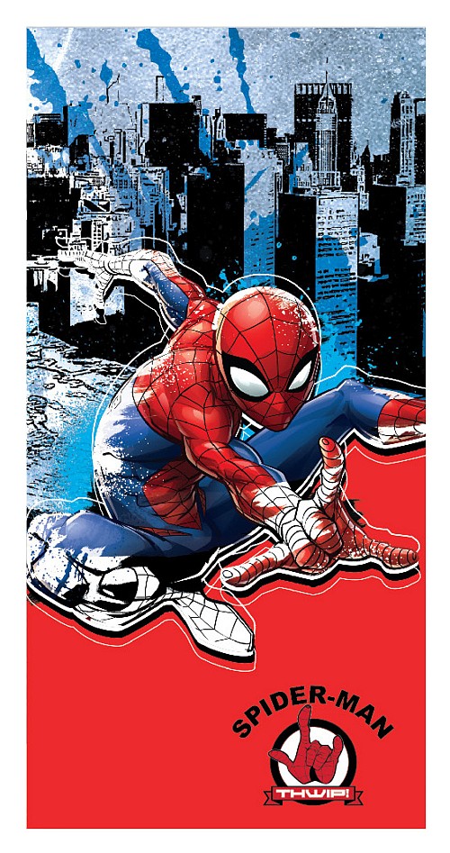 Spiderman Jump bath towel, beach towel 70x137 cm (Fast Dry)