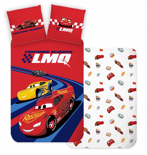 Disney Cars Racing Hero kids bedding set 100×135 cm, 40×60 cm