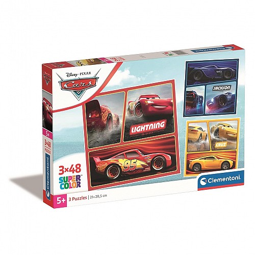 Disney Cars Rivals 3x48 pieces puzzle  CMC25305