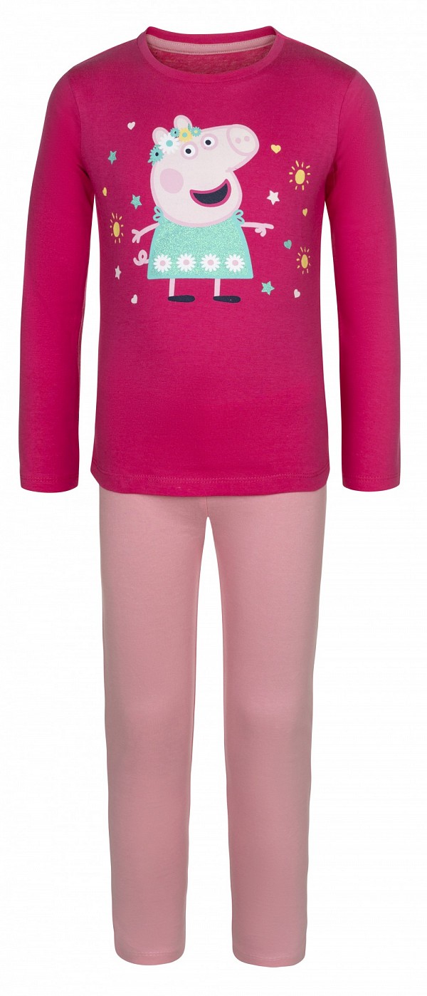 Peppa Pig childrens long pajamas 98-116 cm