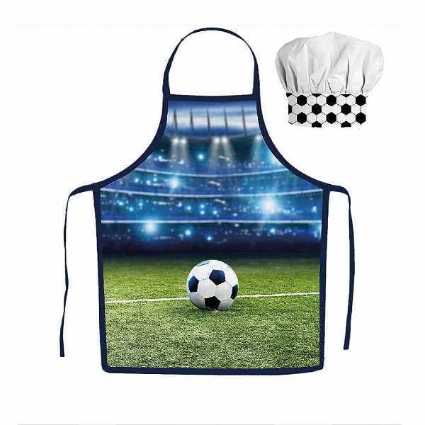 Football Stadium childrens apron 2-piece set