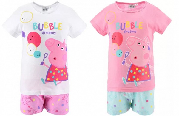 Peppa Pig childrens short pajamas 3-6 years
