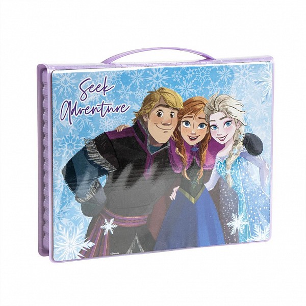 Disney Frozen Seek Adventure stationery set in briefcase
