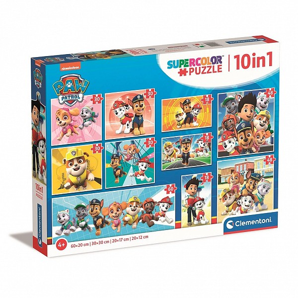 Paw Patrol Everyone 10 in 1 puzzle Clementoni CMC20270