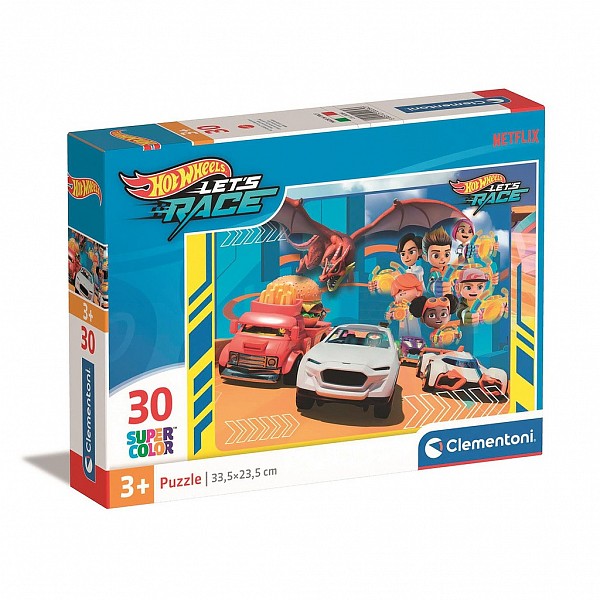 Hot Wheels Race 30 db-os puzzle Clementoni  CMC20284