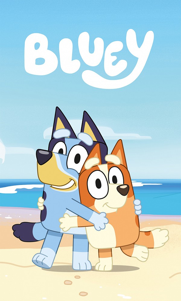 Bluey Cozy polar fleece blanket 100x150cm