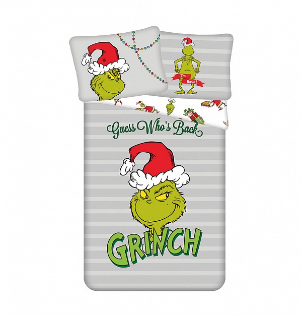 The Grinch Guess Whos Back bedding set 140x200 cm, 70x90 cm