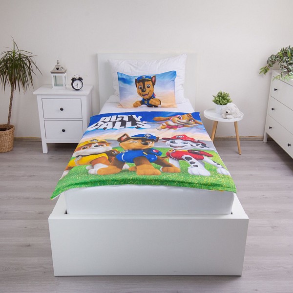 Paw Patrol Duty Calls childrens bedding cover 100×135cm, 40×60 cm