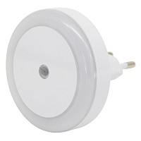 ΦΩΤΑΚΙ ΝΥΚΤΟΣ LED 0,5W ΜΕ ΑΙΣΘΗΤΗΡΑ ΚΑΙ ΘΕΡΜΟ ΦΩΣ 3000K 6x6x6,5εκ. ANKOR