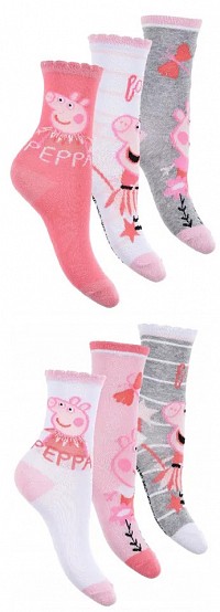 Peppa Pig childrens socks 23-34