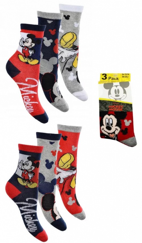 Disney Mickey  Children's socks 23-34