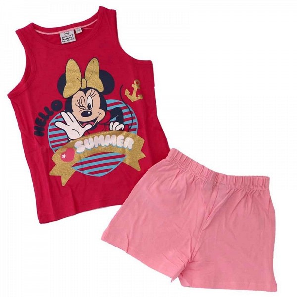 Disney Minnie  childrens short pajamas 3-8 years