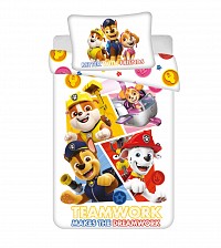 Paw Patrol Teamwork childrens bedding cover 100×135cm, 40×60 cm