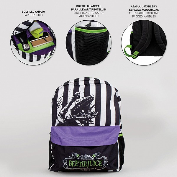 Beetlejuice school bag, bag 42 cm CEP2100005559