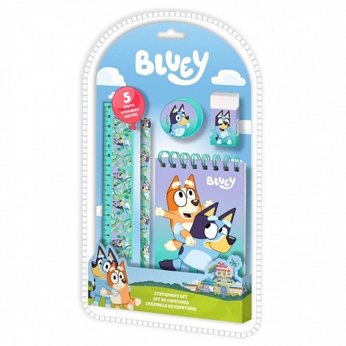 Bluey stationery set 5 pcs