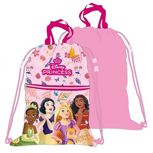 Disney Princess Power Deluxe sports bag, gym sack 45 cm