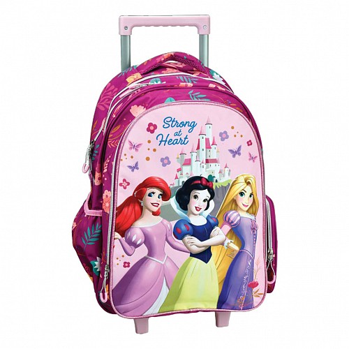 Disney Princess Strong wheeled school bag, 46 cm bag GIM33156074