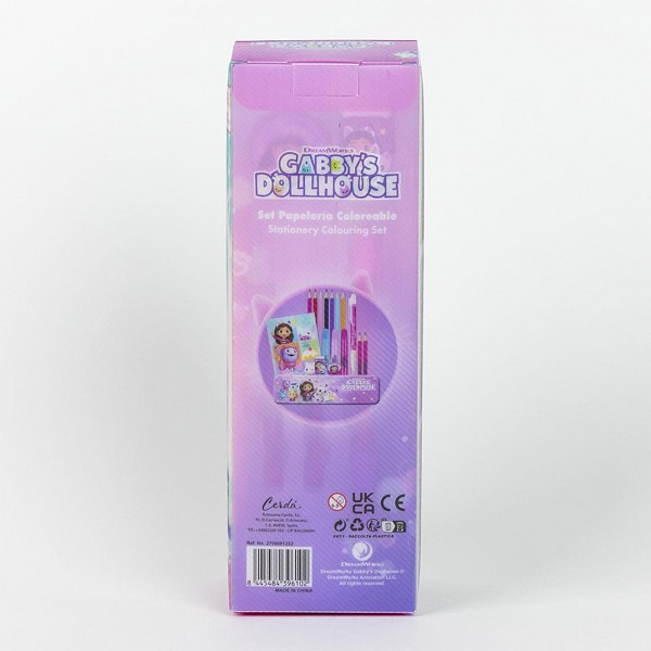Gabbys Dollhouse stationery set
