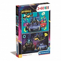Batman Batwheels 2x60 db-os puzzle Clementoni  CMC24812