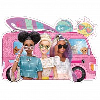 Barbie Car 104 db-os forma puzzle Clementoni CMC27162