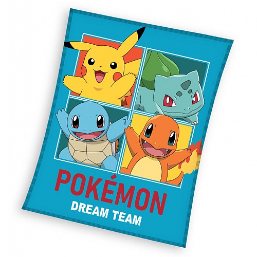 Pokémon Dream Team fleece blanket 130x160cm