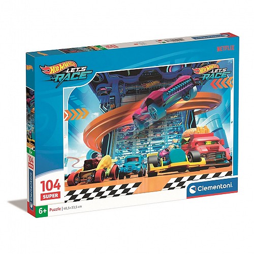Hot Wheels Mid-air 104 db-os puzzle Clementoni CMC25777