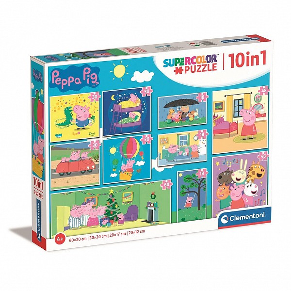 Peppa Pig Life 10 in 1 puzzle Clementoni  CMC20271