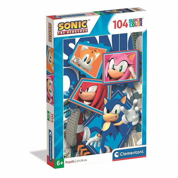 Sonic the Hedgehog 104-piece puzzle Clementoni CMC25038