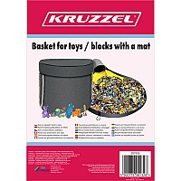 Toy/Block Basket with Mat Kruzzel 19556